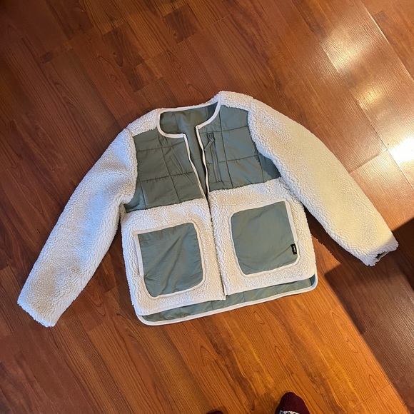 Reversible teddy jacket - Picture 4 of 7